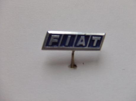 Auto Fiat logo blauw